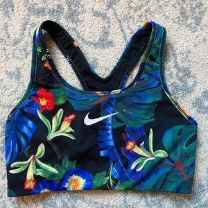 Nike Floral Sports Bra
